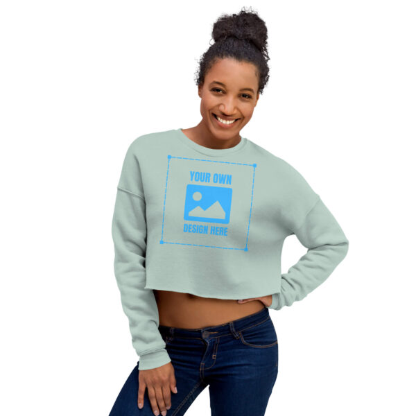 Custom Cropped Sweatshirt
