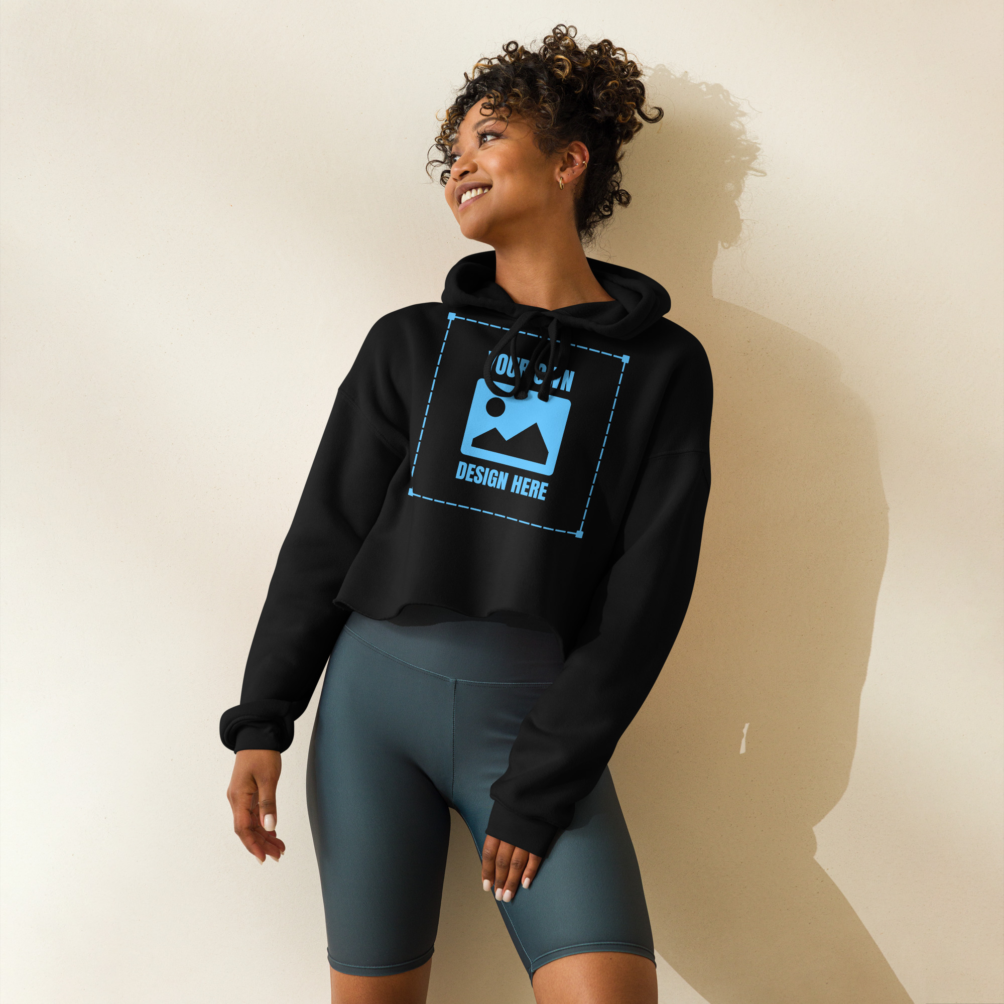 Custom Cropped Hoodie - Image 7