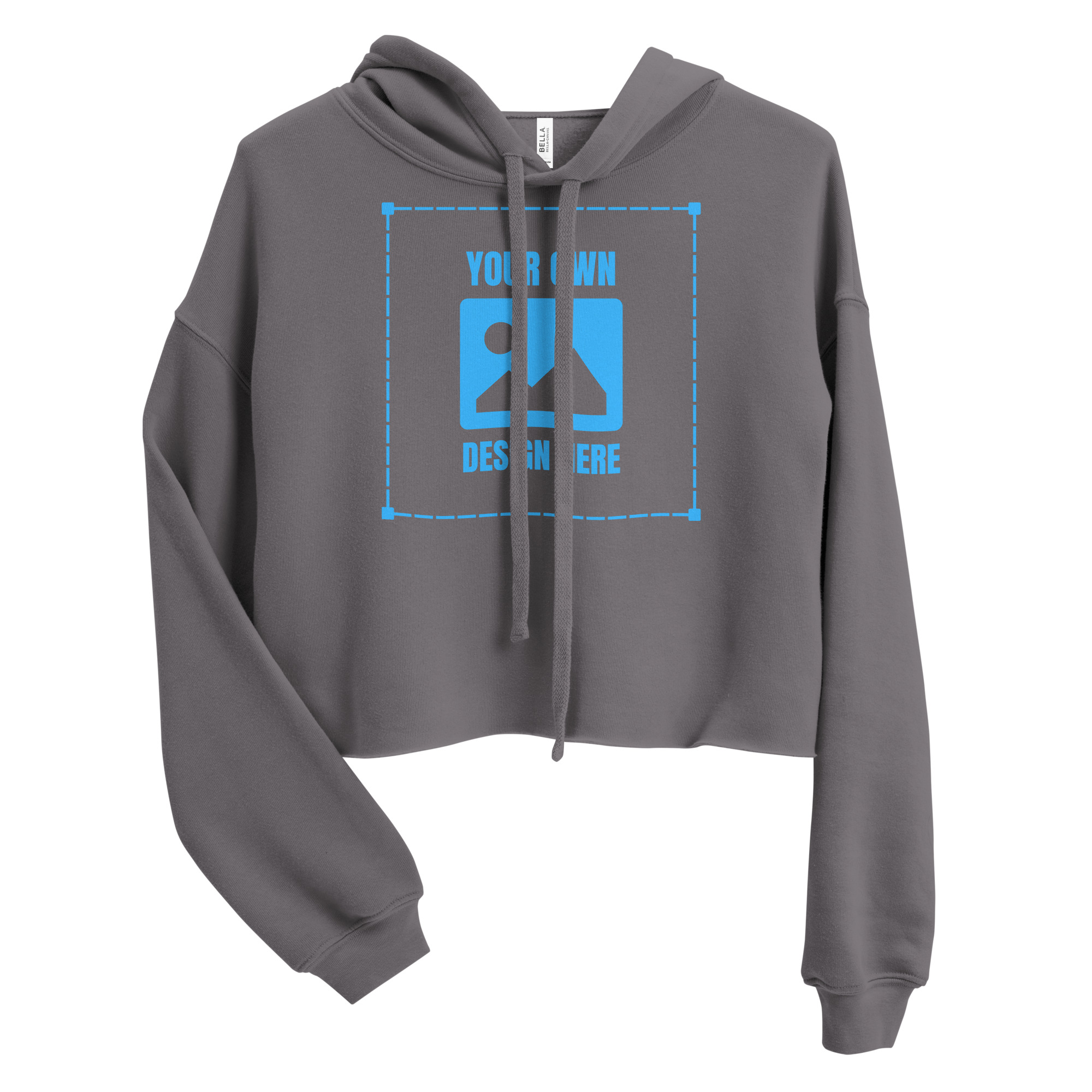 Custom Cropped Hoodie - Image 3